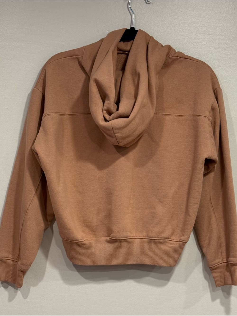 Aerie Offline Tan Hoodie Pullover Cropped Sweatshirt Women's Small - Picture 3 of 6